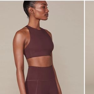 Girlfriend Collective Topanga Bra - Cocoa M